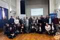 Foto grupal de participantes del taller