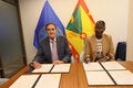 Signing of agreement with Grenada