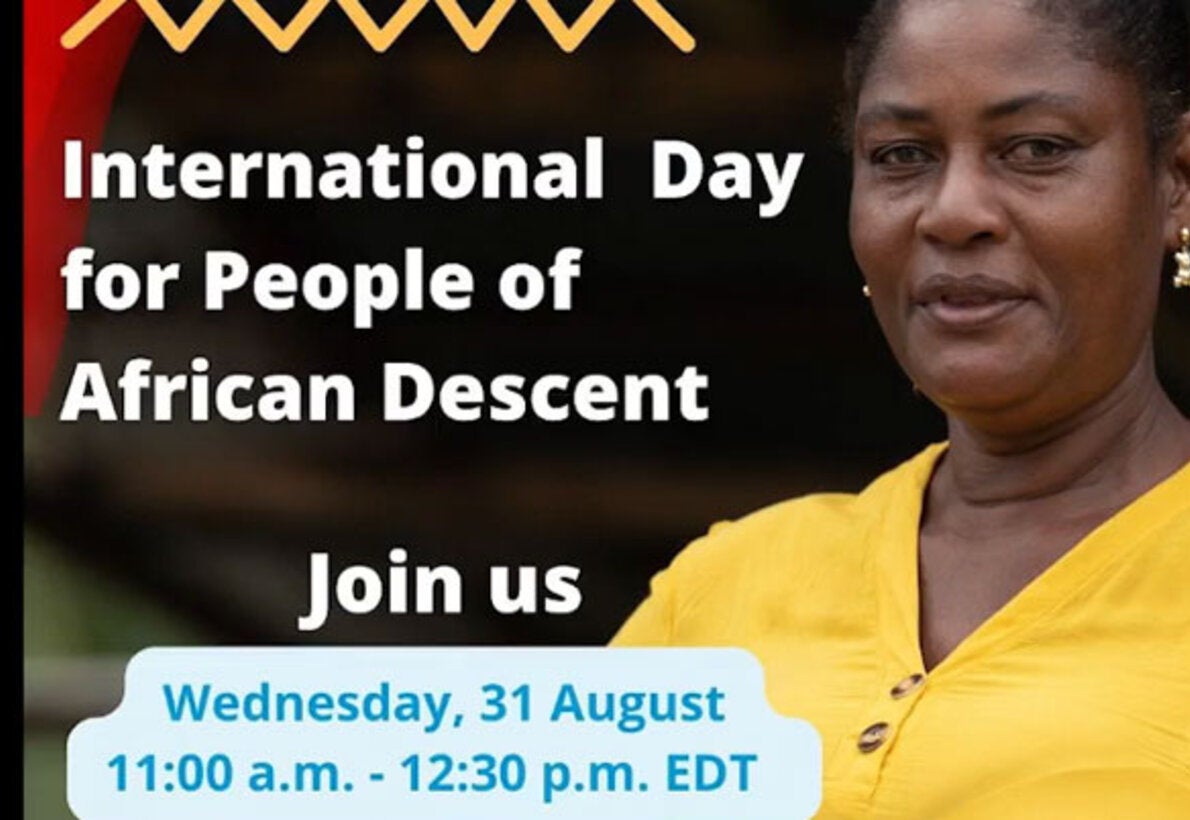 International Day for People of African Descent