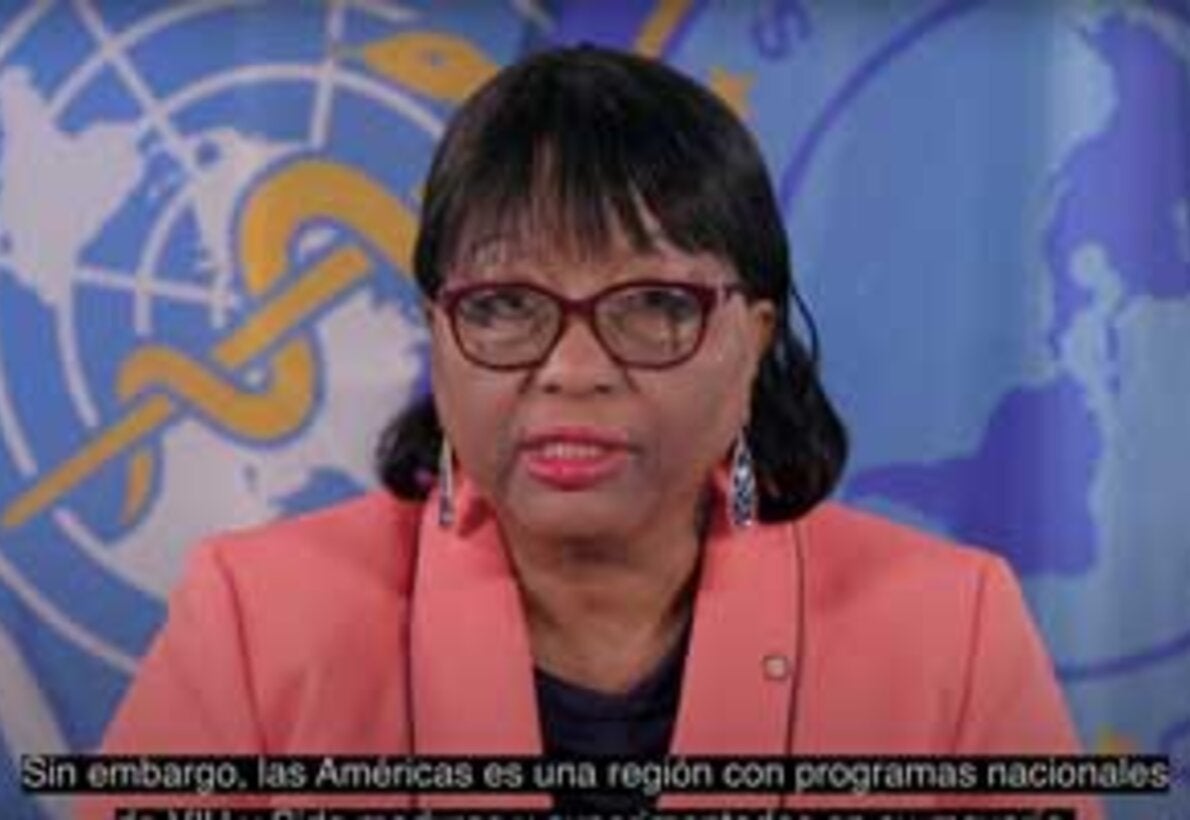 Dr Carissa F. Etienne - Message for World AIDS Day 2022