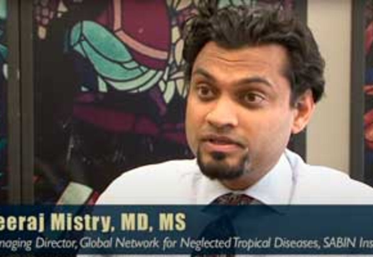 Dr. Neeraj Mistry, Global Network for Neglected Tropical Diseases