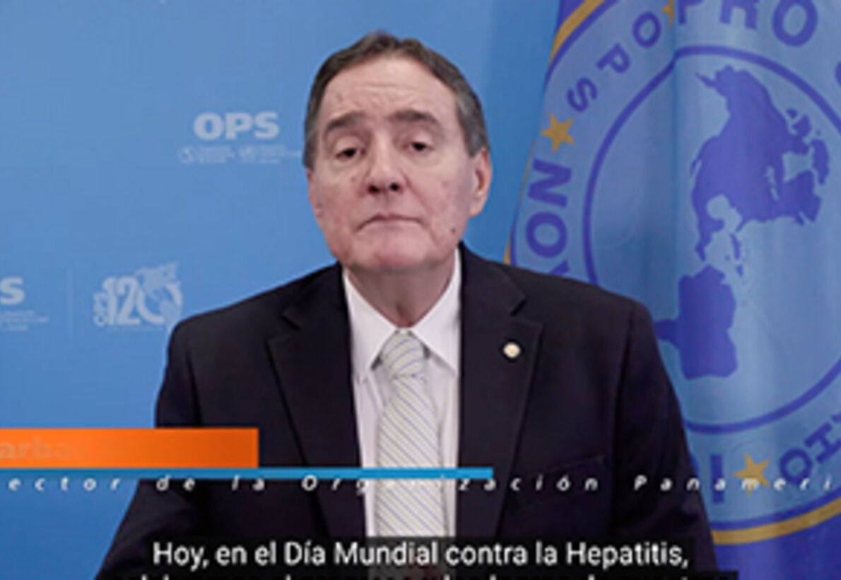 Dr. Jarbas Barbosa, Director de la OPS - Mensaje por el Día Mundial contra la Hepatitis 2023