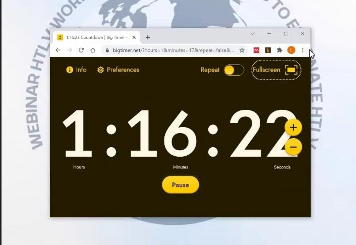 Previsualización del video del webinario