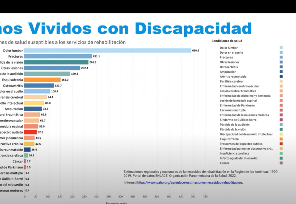 Rehabilitación 2030 en la Región de las Américas