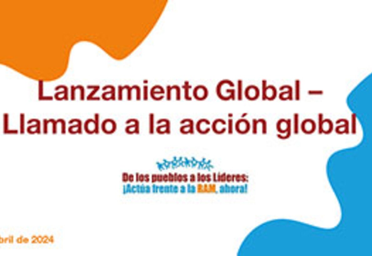 From people to leaders: Act on AMR NOW!