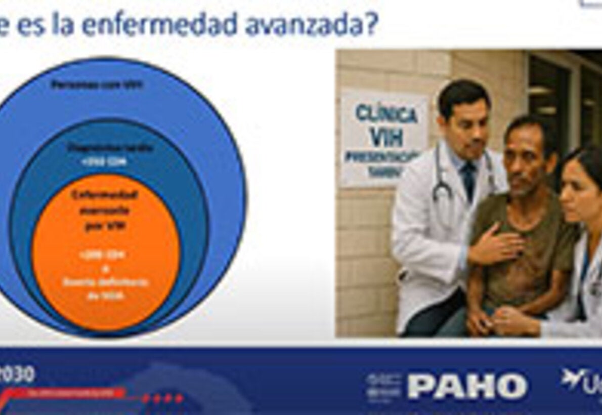 Segundo webinario sobre Enfermedad Avanzada para Comunidades: ¿Es posible la eliminación del VIH?