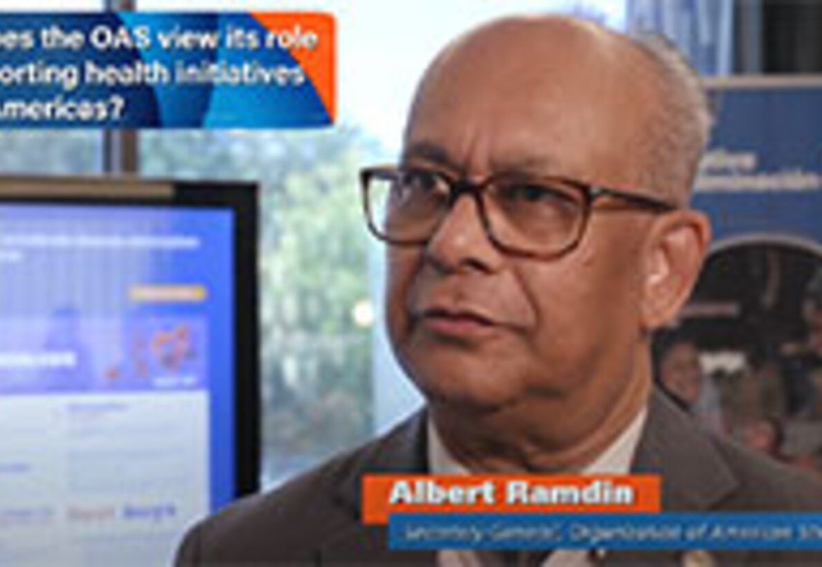 Interview - Albert Ramdin, Secretary General of the OAS