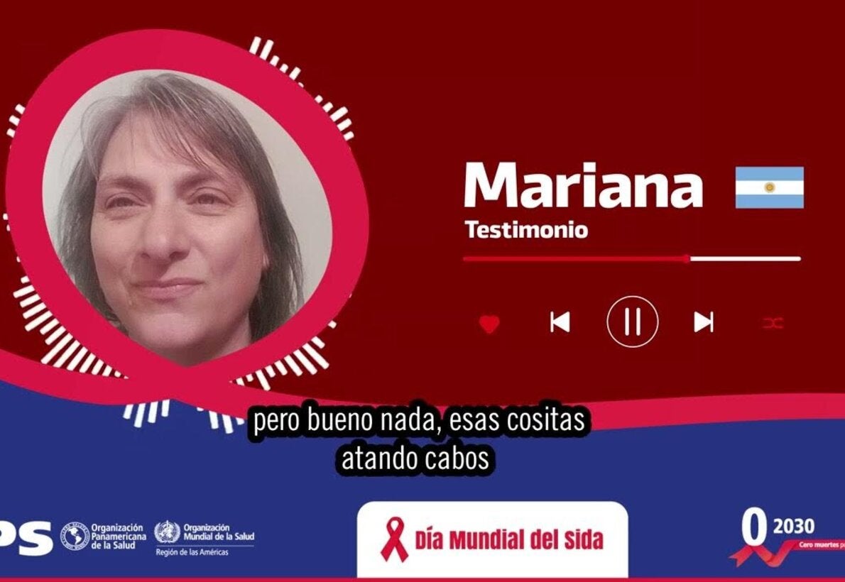 Día Mundial del SIDA 2025: Mariana, testimonio de paciente