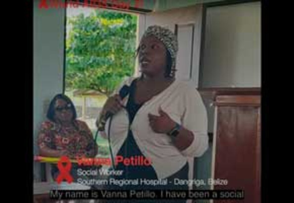 I AM KEY: Vanna Petillo, Social Worker - Southern Regional Hospital, Dangriga, Belize