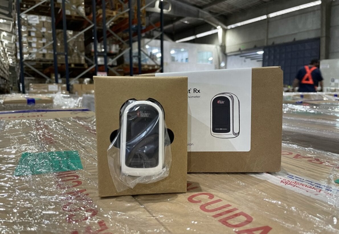 Oxímetros entregados