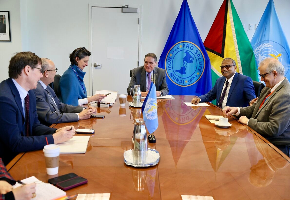 Dr. Frank Anthony and Dr. Jarbas Barbosa