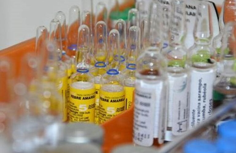 vacinar  contra a febre amarela
