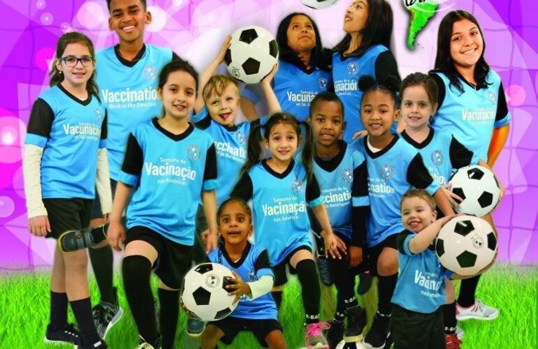 Pósters de la Semana de Vacunación