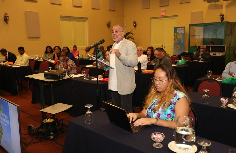 Dr Ruben Delprado, Former UNAIDS Country Director