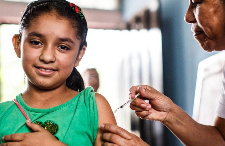 Vacunación contra VPH