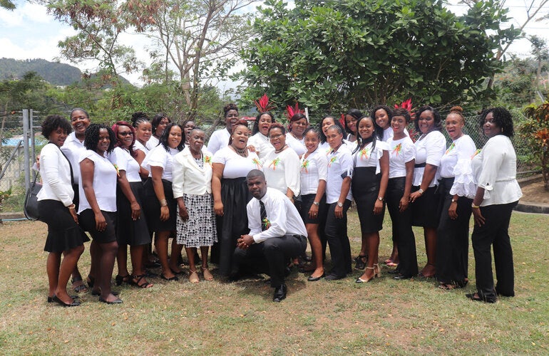  Cadre of new community health workers. Photo: PAHO/WHO