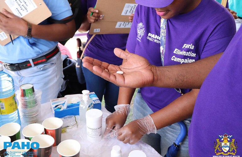 Filaria elimination campaign