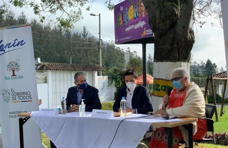 Reunión MSP OPS Ecuador convenio cancer