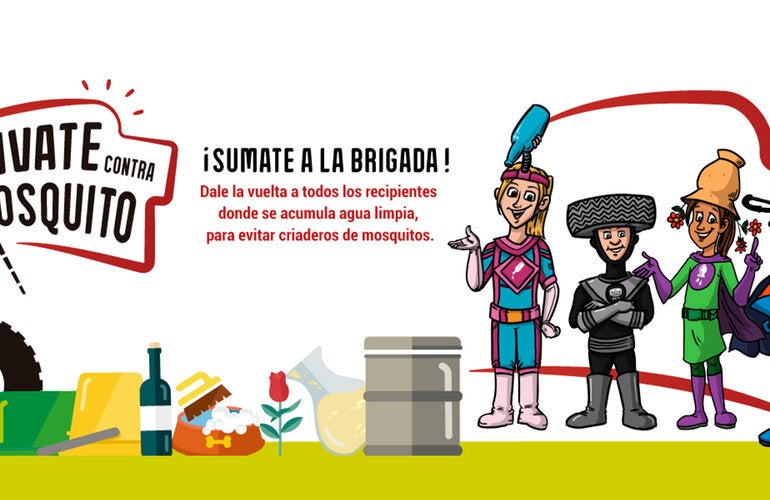 Activate contra los mosquitos afiche