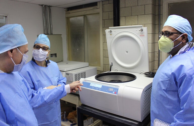 COVID-19 testing capacity