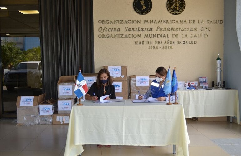 Entrega de suministros