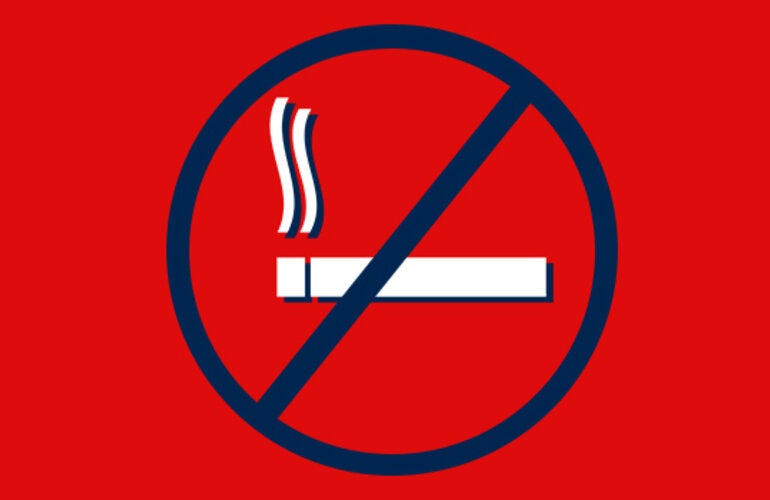 Señal de no fumar