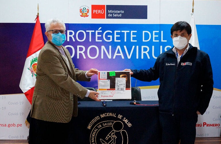 donacion insumos a INS 