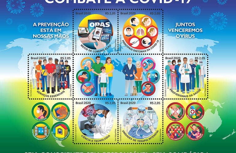 Selos sobre COVID-19 