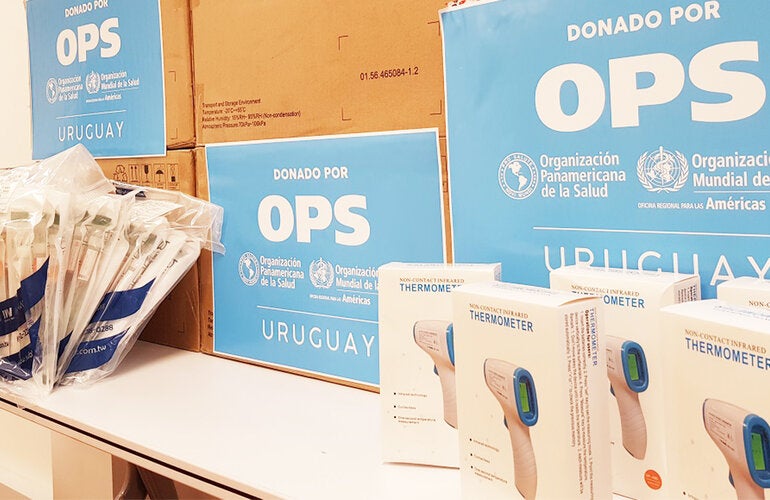  Termómetros donados