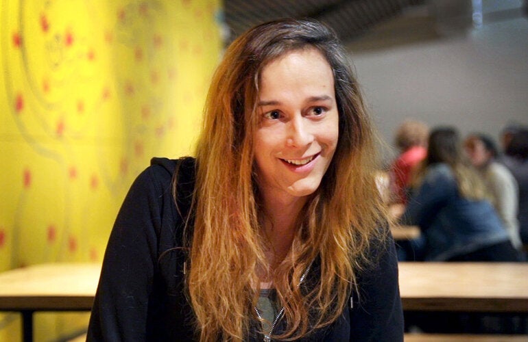 Trans woman visiting the Saint Bois polyclinic