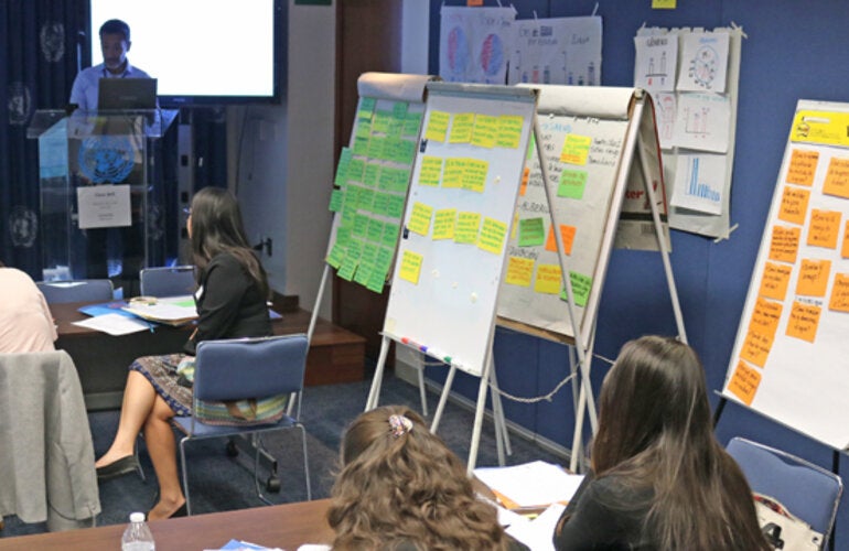 OPS organiza taller en México en busca de agua segura en caso de emergencias o desastres 