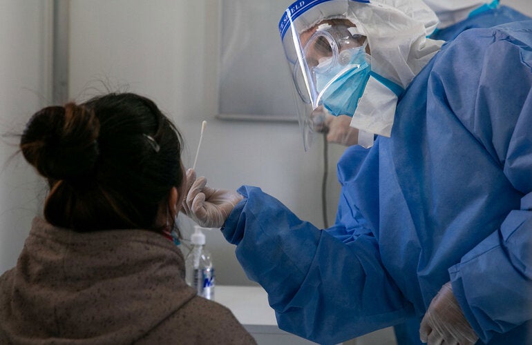 COVID-19 testing in Argentina