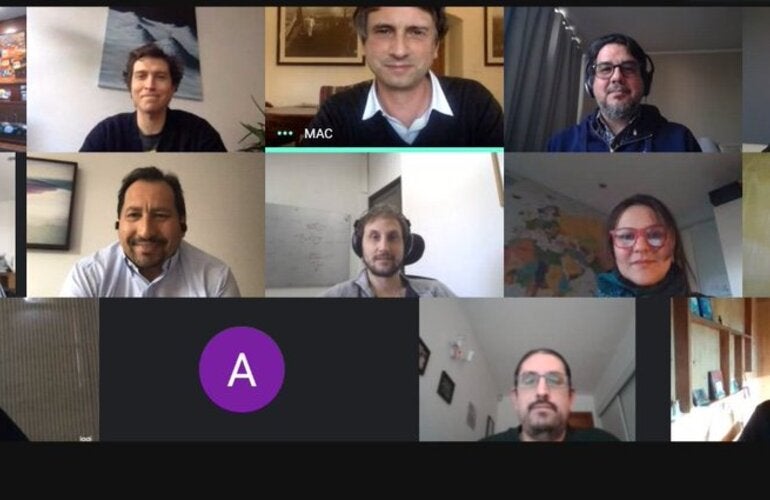 Conferencia de Prensa Internacional sobre Sub Mesa de Datos en Chile 