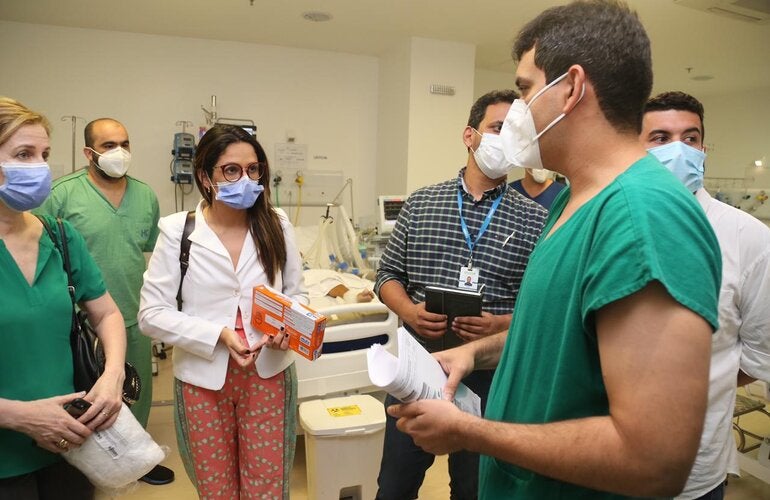 Durante cinco dias, a equipe da OPAS esteve em mais de 20 unidades de saúde do estado do Maranhão 
