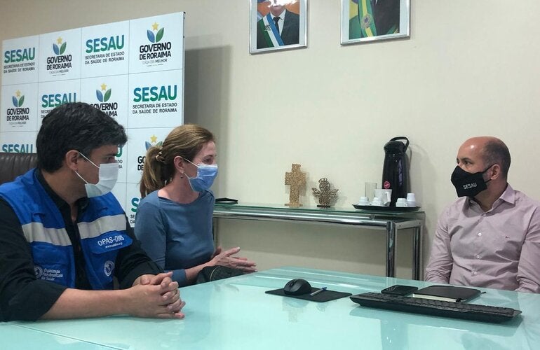 Roraima e a OPAS vão instalar uma sala de situação no estado