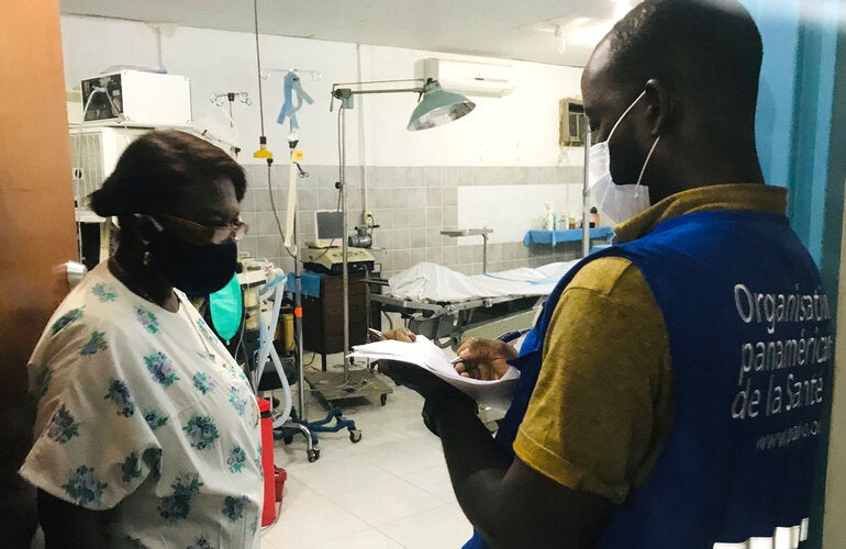 PAHO supporting countries with COVID-19 response