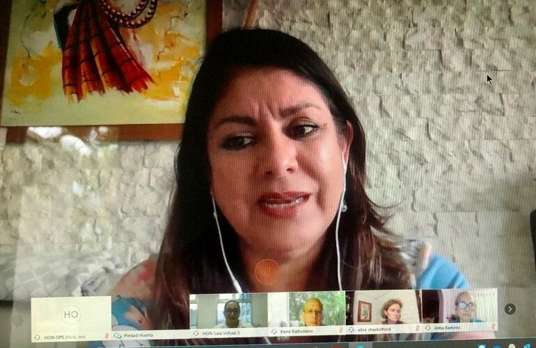 Representante de la OPS HND