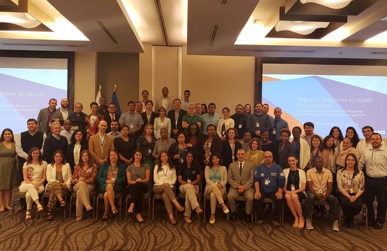 Respuesta regional a emergencias en salud