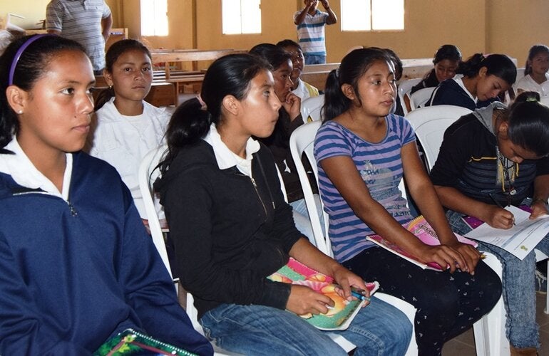 adolescentes lencas hnd 2018