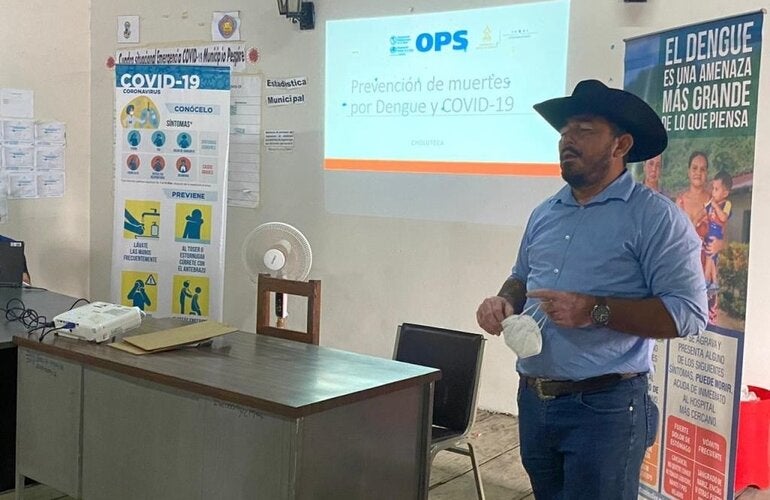 Capacitación comunicación de riesgo canal seco hnd