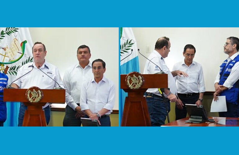 1er caso de COVID-19 en Guatemala