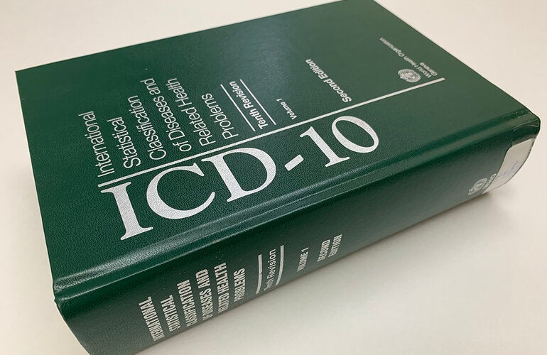 ICD-10 book