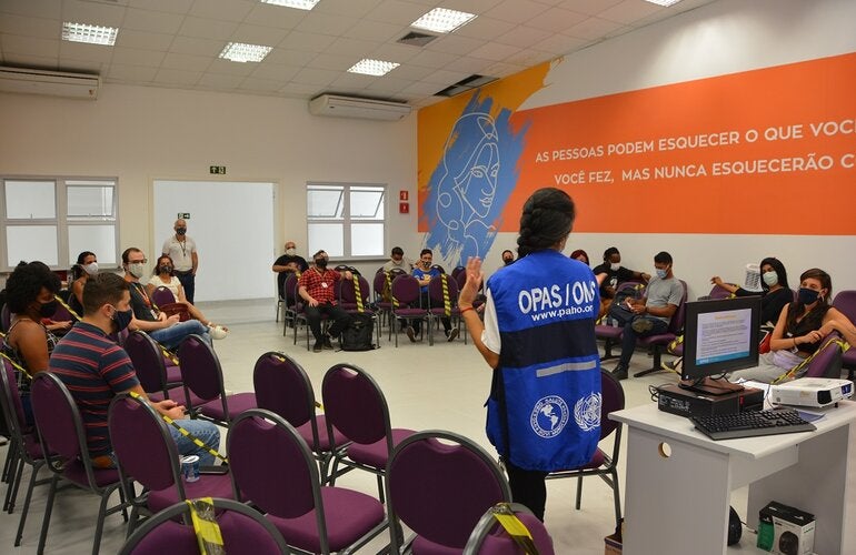 OPAS realiza treinamento para pessoas que atendem população LGBTI