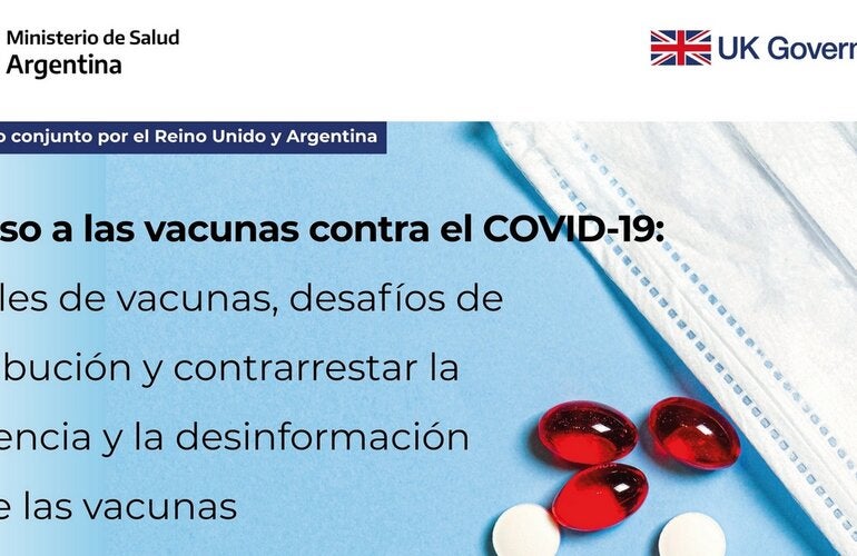 Seminario virtual sobre acceso equitativo a las vacunas contra COVID-19
