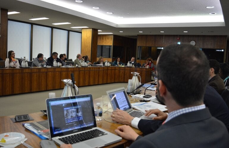 Participants on the meeting