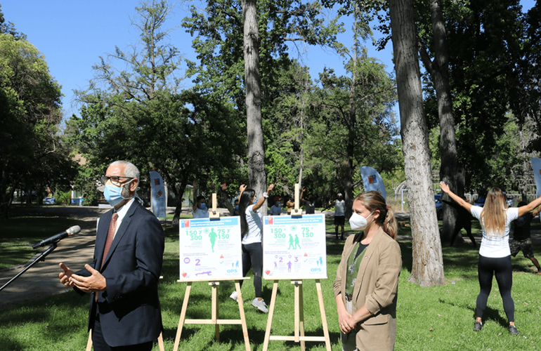 Elige Vivir Sano y  OPS/OMS  presentaron las nuevas recomendaciones sobre actividad física