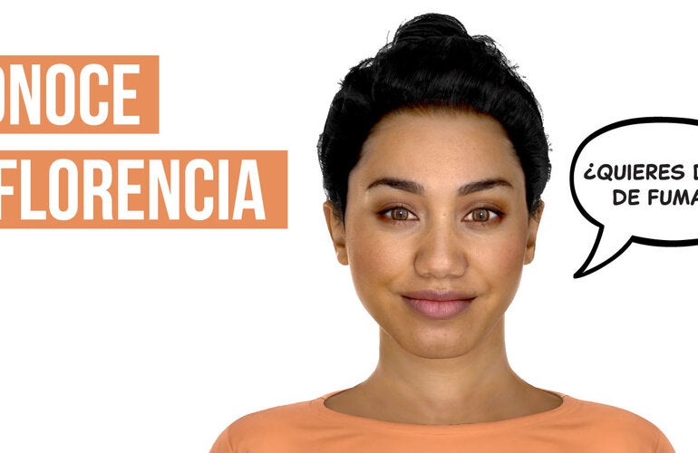 "Florencia", a Spanish-language artificial intelligence tool to quit smoking 