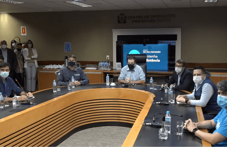 OPAS apoiou Rio de Janeiro na organização, capacitação e implementação do COE