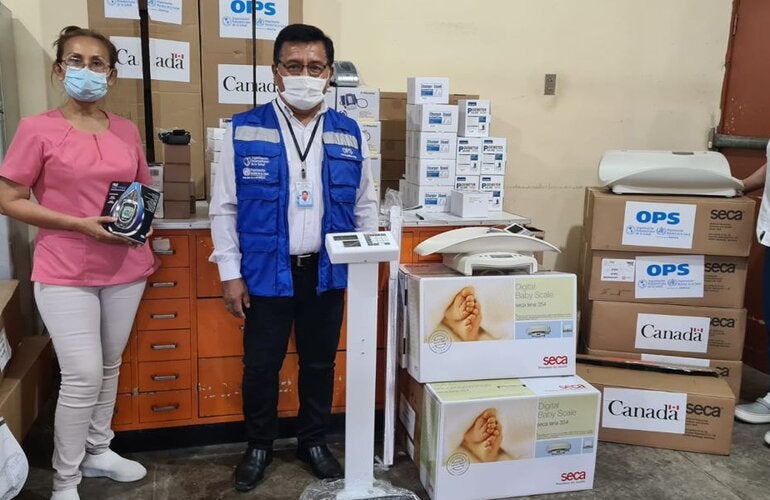 Perú recibe donación de Canadá