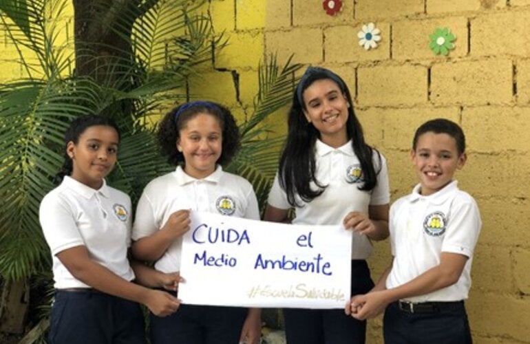 Niños de las escuelas saludables